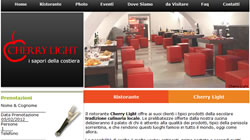 Sito web RIstorante 